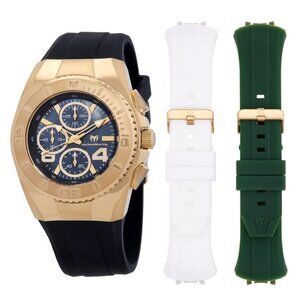 FX03593B NWT Technomarine Fashion Men's Quartz Steel Authentic Watch